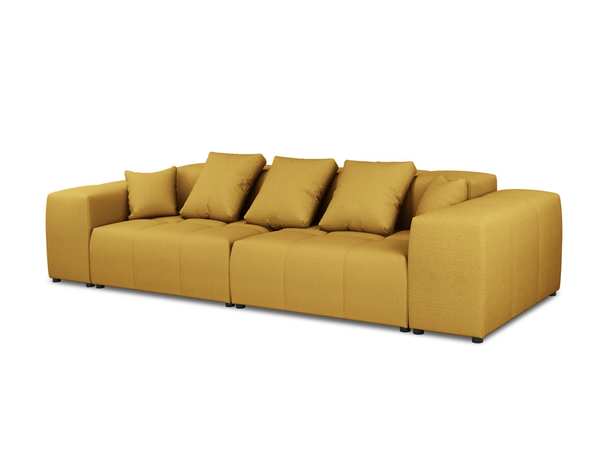 Modular sofa, Rome, 3-seater, yellow