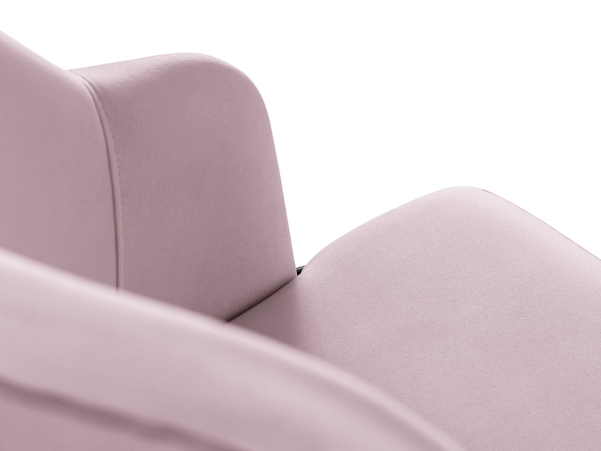 Velvet chair, Sandrine, lavender