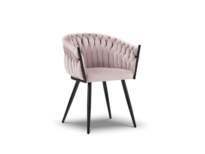 Velvet chair, Shirley, lavender