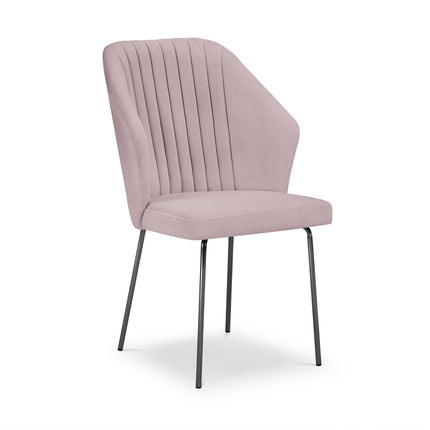 Velvet chair, Borneo, pink