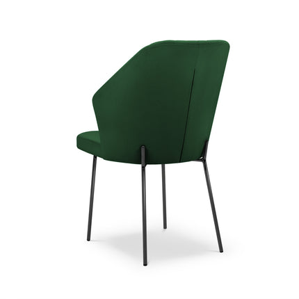 Velvet chair, Borneo, bottle green