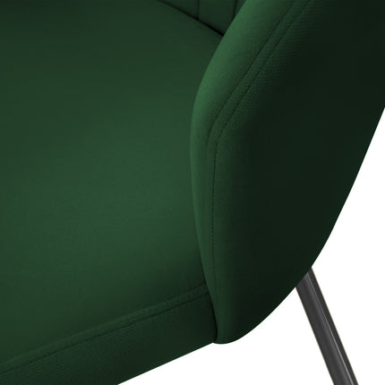 Velvet chair, Borneo, bottle green