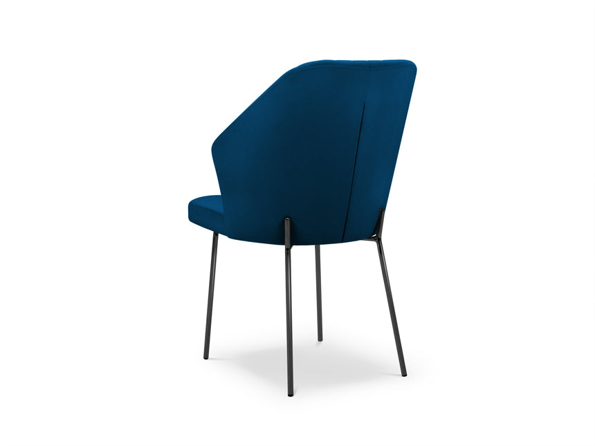 Velvet chair, Borneo, royal blue