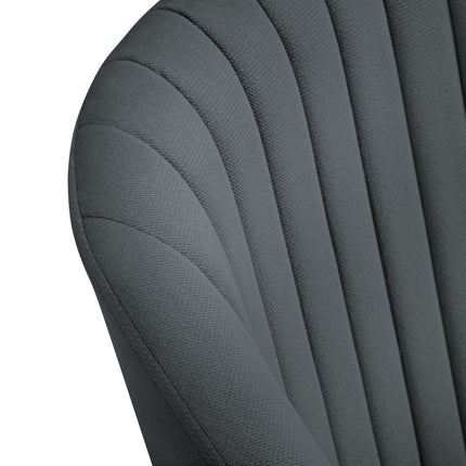 Velvet chair, Borneo, gray