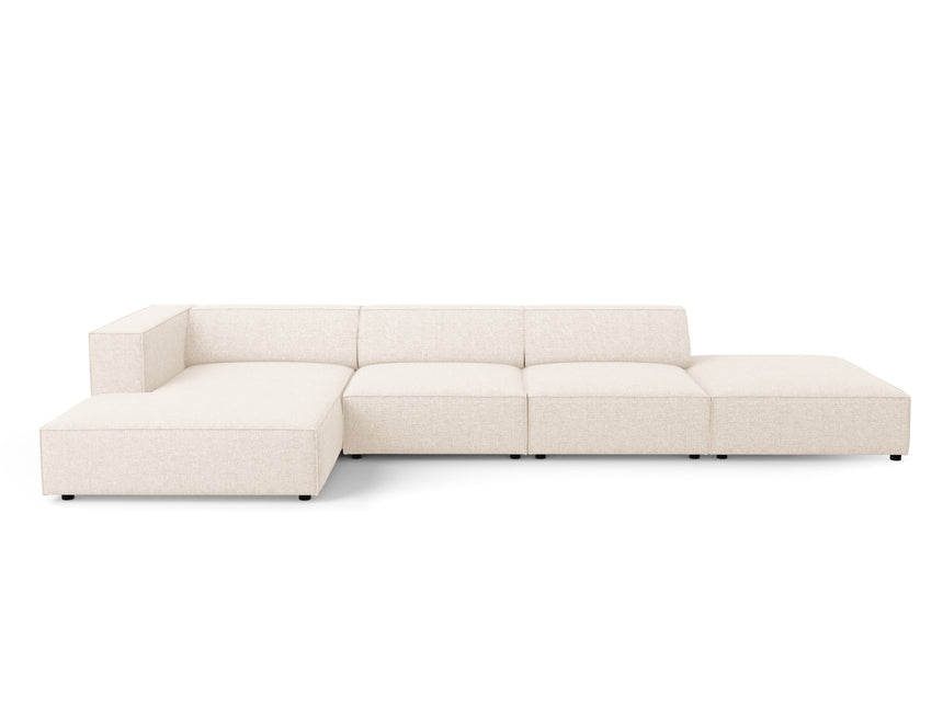 Corner sofa left, Arendal, 5-seater, light beige