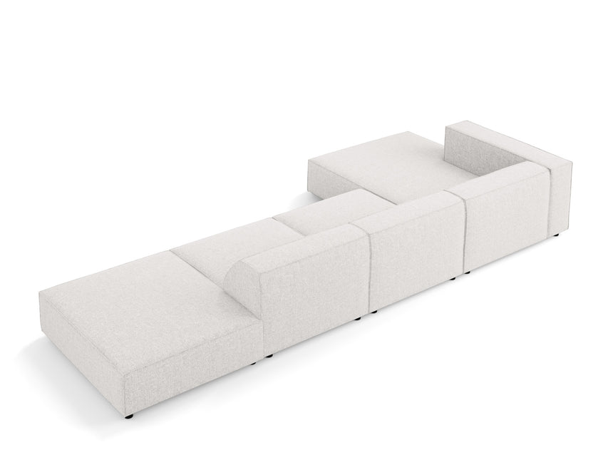 Corner sofa left, Arendal, 5-seater, light gray