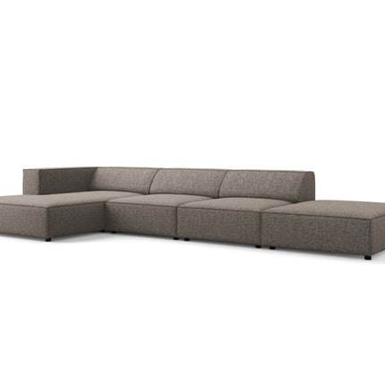 Corner sofa left, Arendal, 5-seater, gray