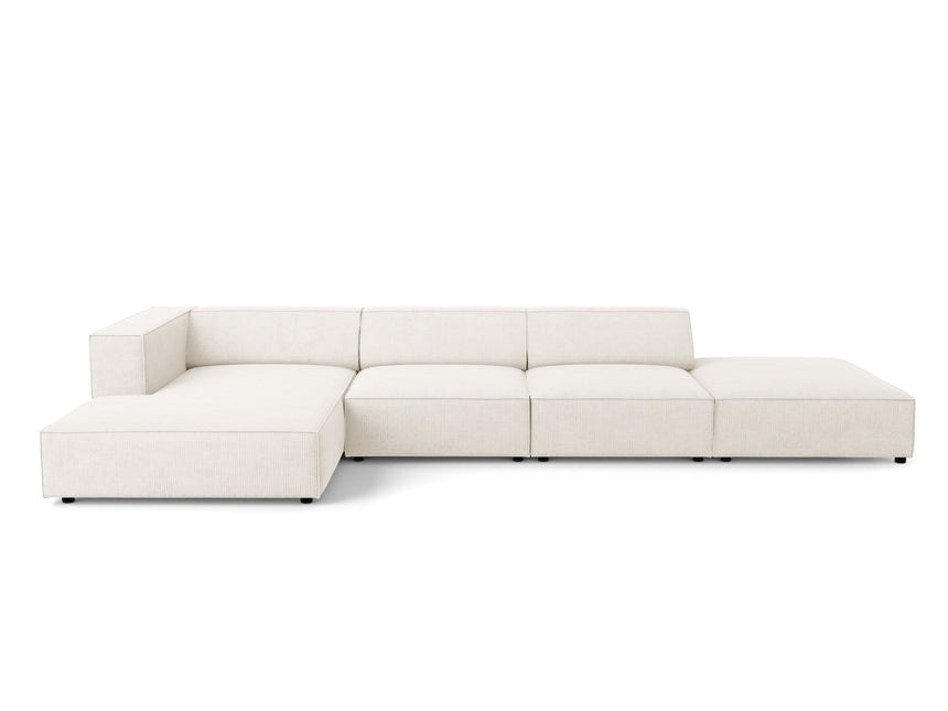 Corner sofa left, Arendal, 5-seater, Ivory