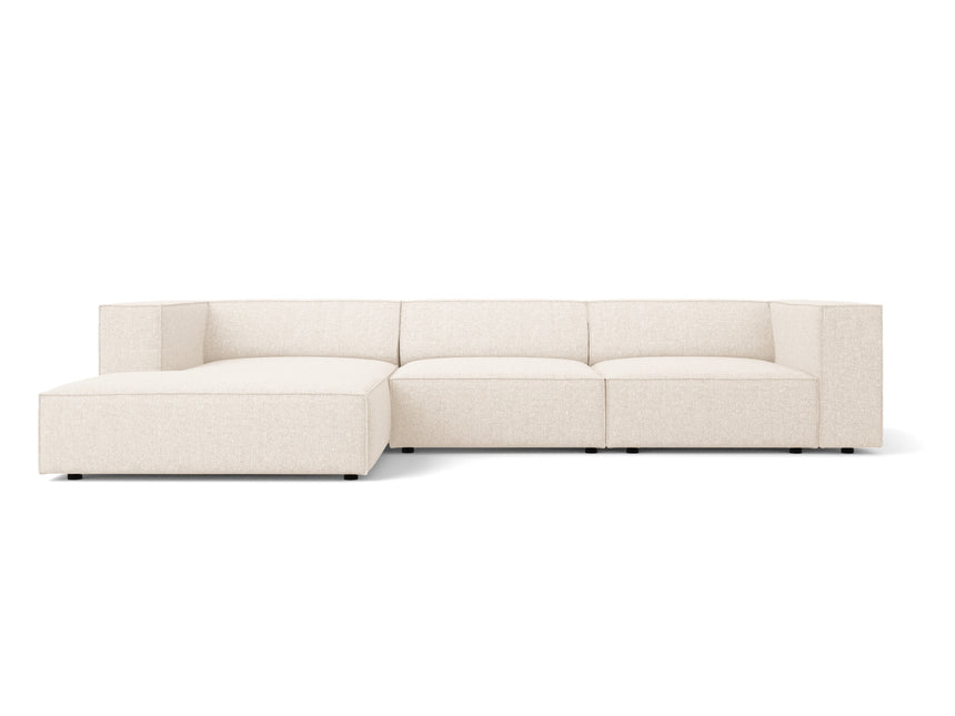Corner sofa left, Arendal, 4-seater, light beige