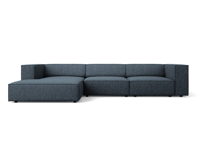 Left corner sofa, Arendal, 4-seater, royal blue