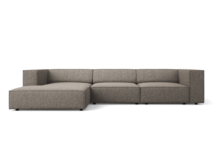 Corner sofa left, Arendal, 4-seater, gray