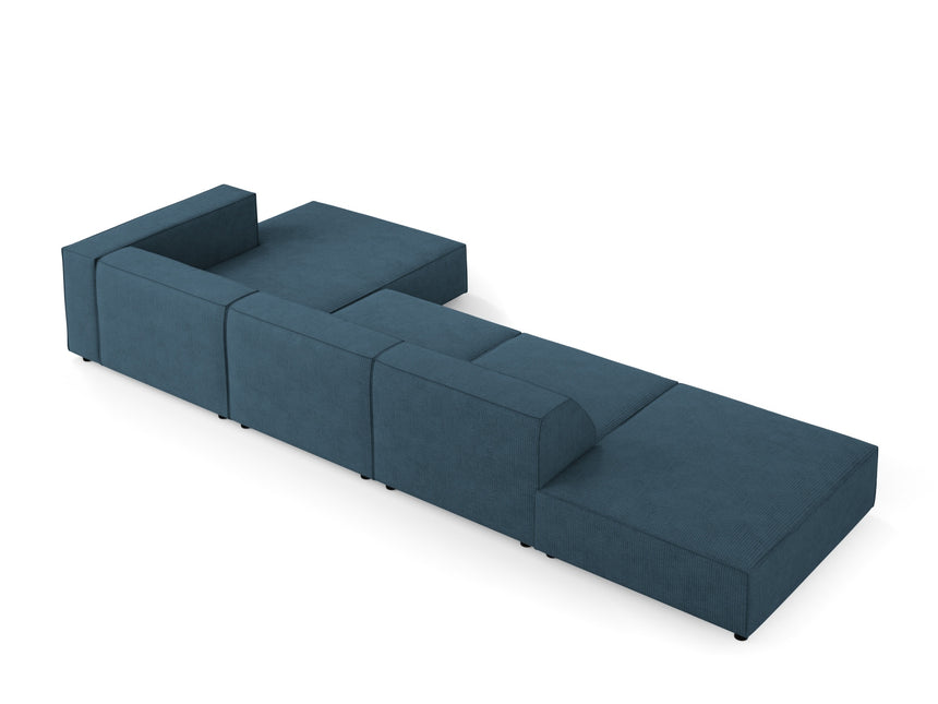 Right corner sofa, Arendal, 5-seater, navy blue