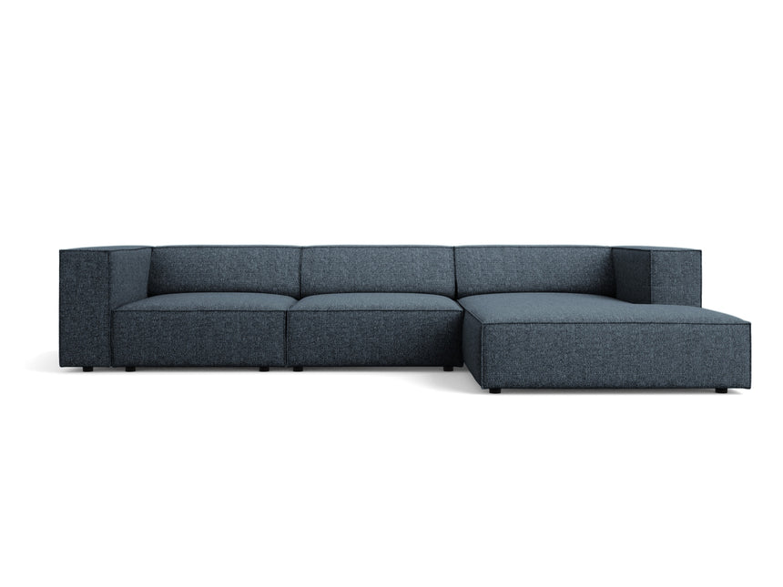 Right corner sofa, Arendal, 4-seater, royal blue
