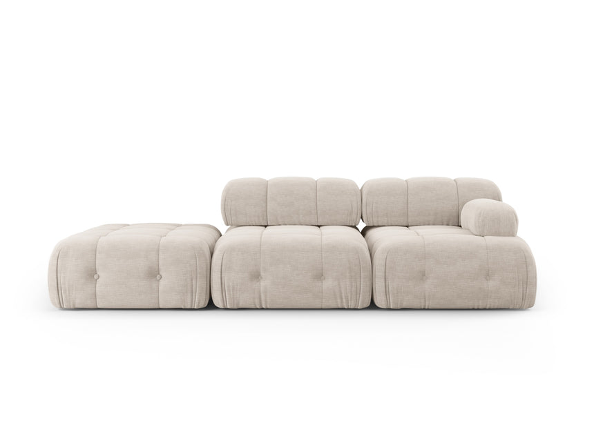 Modular sofa left, Ferento, 3-seater, beige