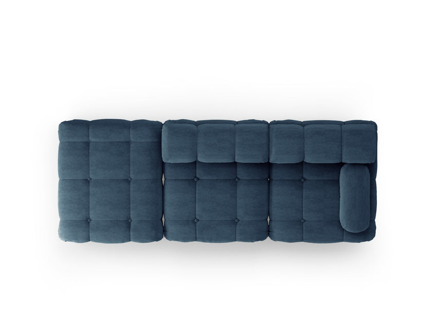 Modular sofa left, Ferento, 3-seater, Blue Jeans
