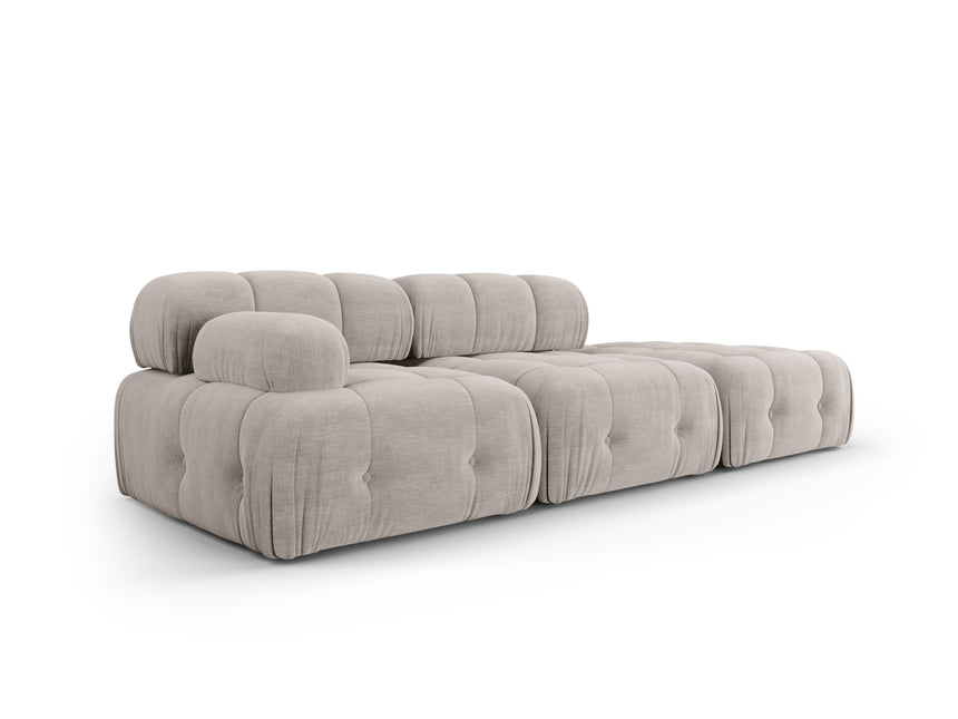 Modular sofa right, Ferento, 3-seater, light gray