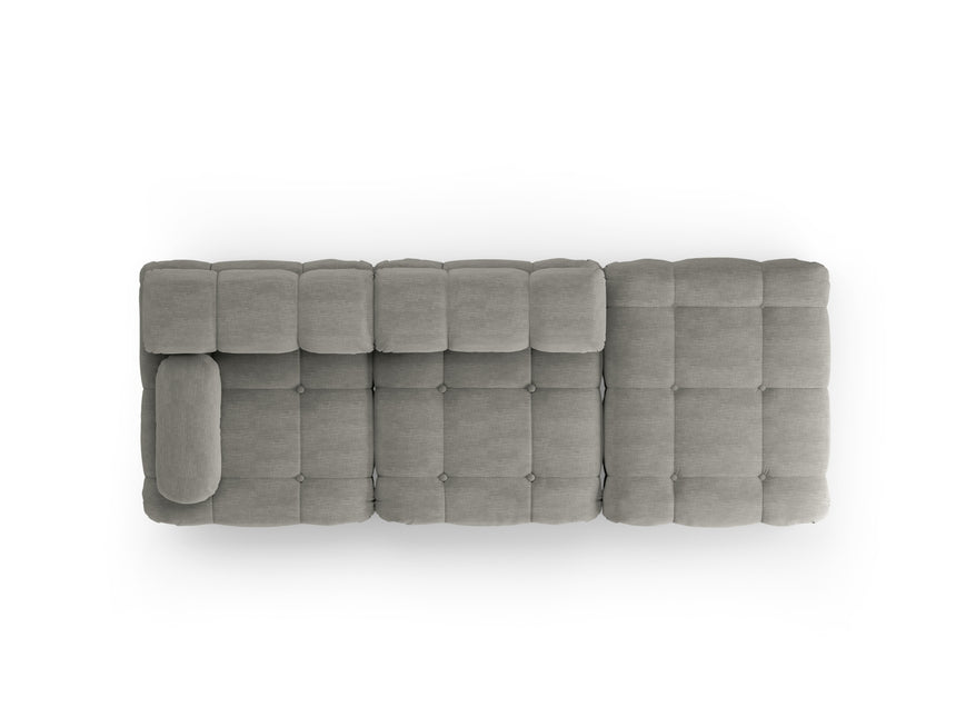 Modular sofa right, Ferento, 3-seater, gray