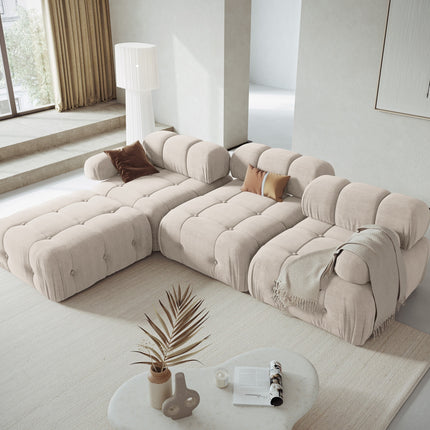 Modular sofa, Ferento, 4-seater, beige