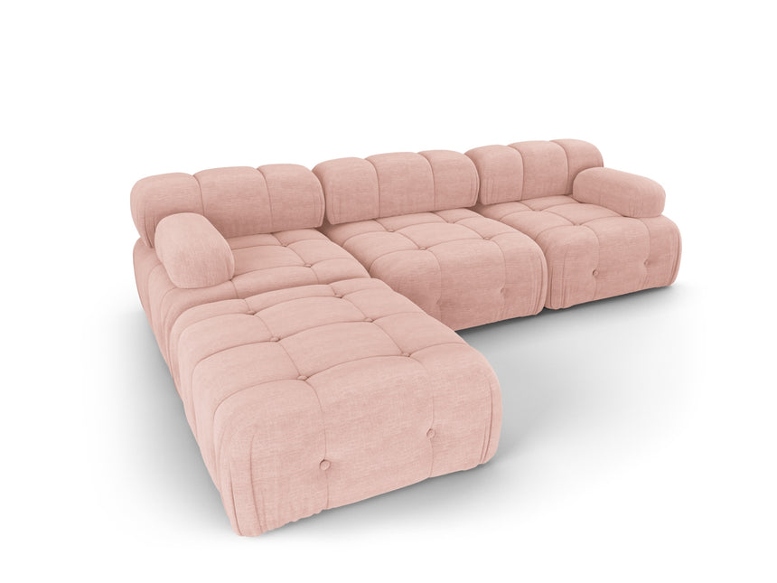 Modular sofa, Ferento, 4-seater, pink