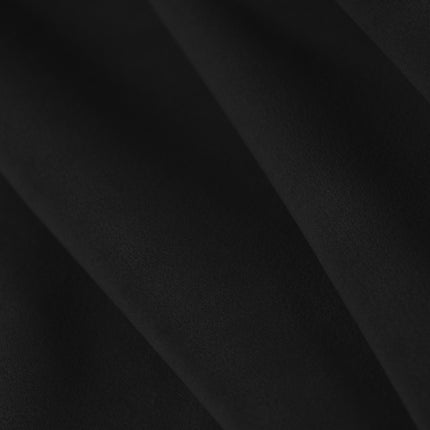 Panoramische hoekbank rechts fluweel, Arendal, 7-zits, zwart