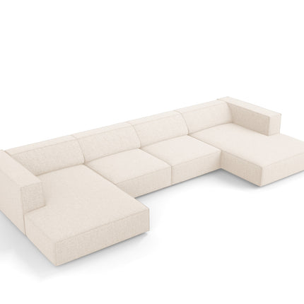 Panoramic sofa, Arendal, 6-seater, light beige