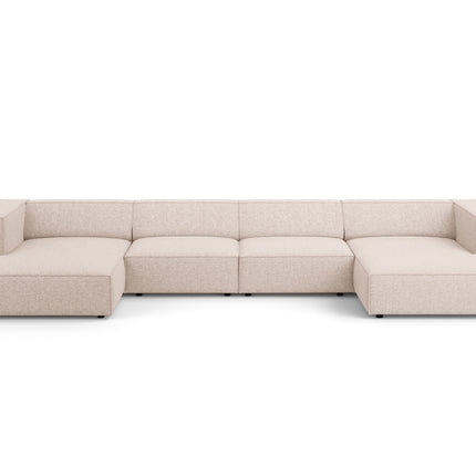 Panoramic sofa, Arendal, 6-seater, beige