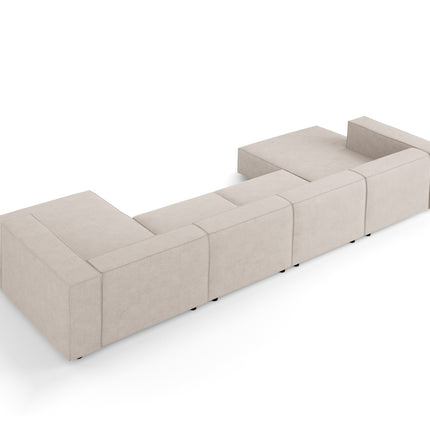 Panoramic sofa, Arendal, 6-seater, dark beige