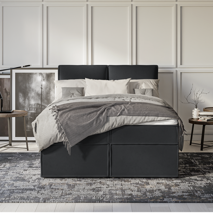 Box spring Jake with storage space anthracite
