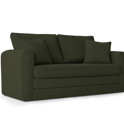 Sofa With Bed Function, Lido, 2 Seaters - Green