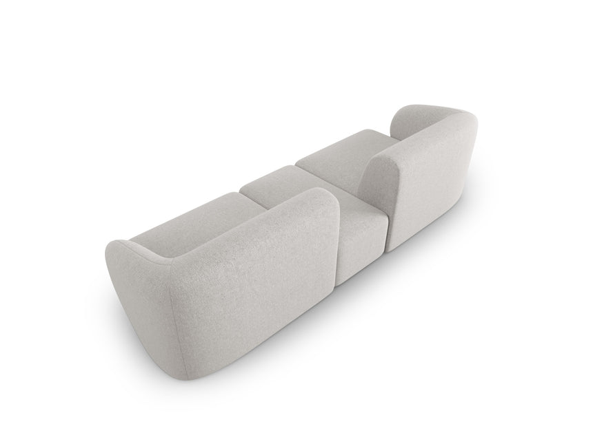 Modular sofa, Shane, 2 seats - Silver