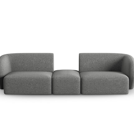 Modular sofa, Shane, 2 seats - Dark Grey