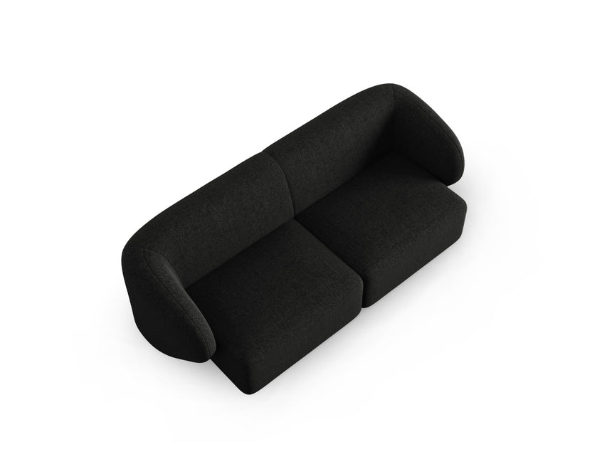 Modular sofa, Shane, 2 seats - Black