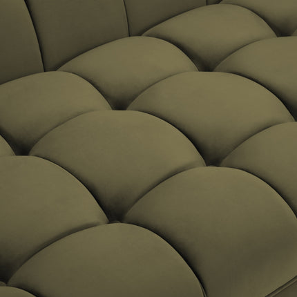 Velvet sofa, Karoo, 2 seats - Green