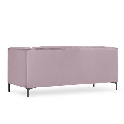 Velvet sofa, Annite, 2 seats - Lavender