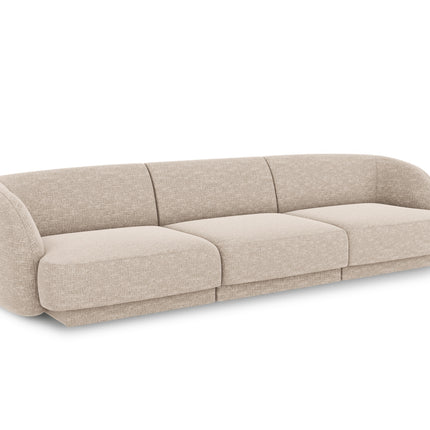Sofa, Miley, 3 Seaters - Beige