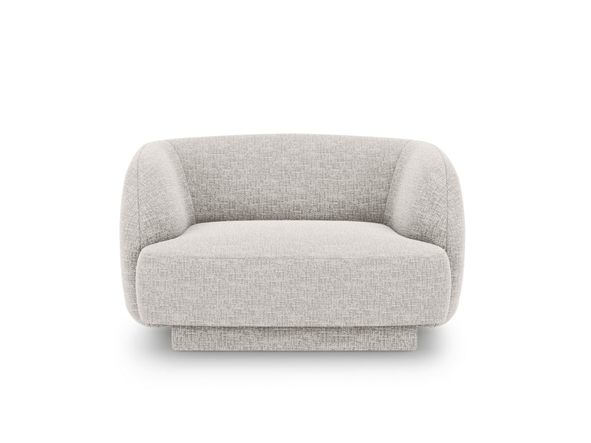 Armchair, Miley, 1 Seater - Light Gray