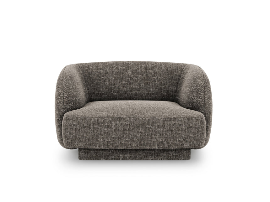 Armchair, Miley, 1 Seater - Gray