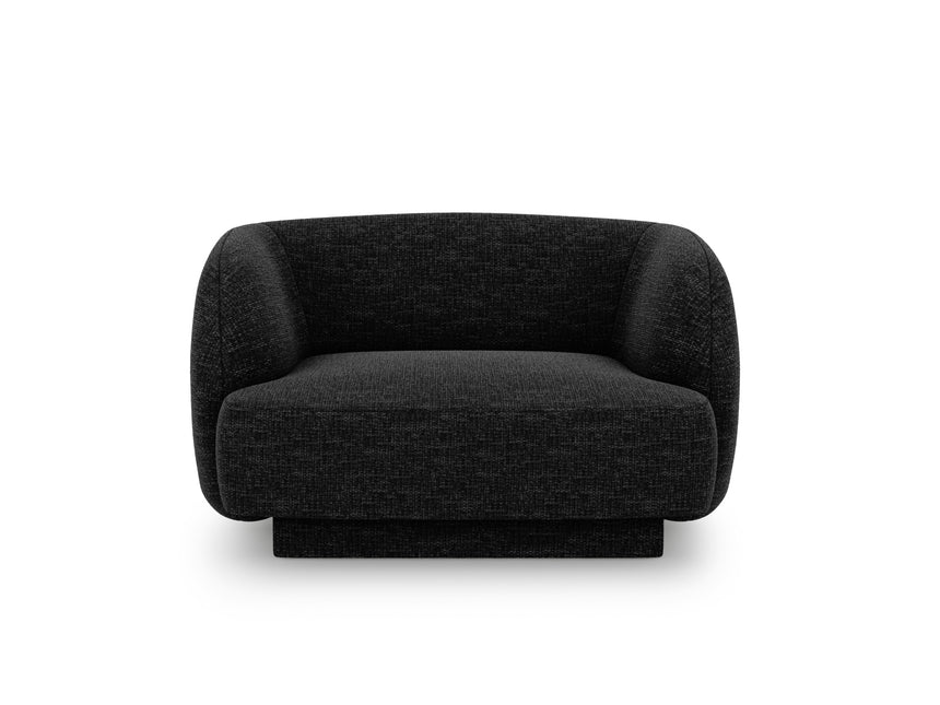Armchair, Miley, 1 Seater - Black