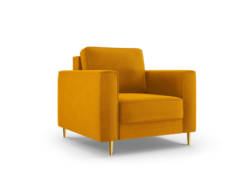 Armchair, Dunas, 1 Seater - Yellow