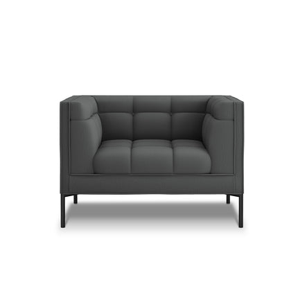 Armchair, Karoo, 1 Seater - Dark Grey