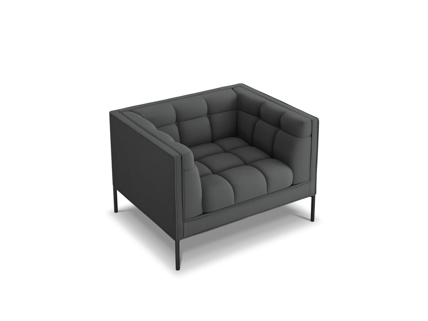 Armchair, Karoo, 1 Seater - Dark Grey