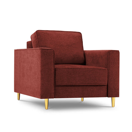 Fauteuil,  Dunas,  1 Zits - Rood