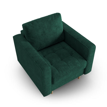 Armchair, Gobi, 1 Seater - Bottle Green