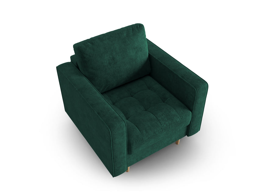 Armchair, Gobi, 1 Seater - Bottle Green