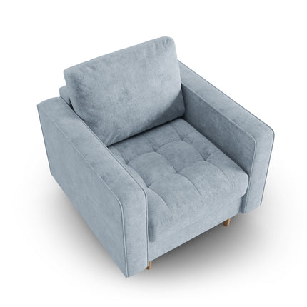 Armchair, Gobi, 1 Seater - Light Blue