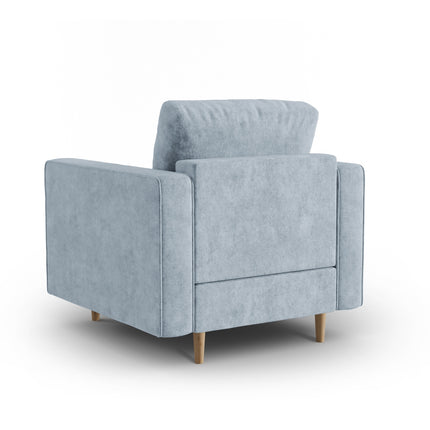 Armchair, Gobi, 1 Seater - Light Blue
