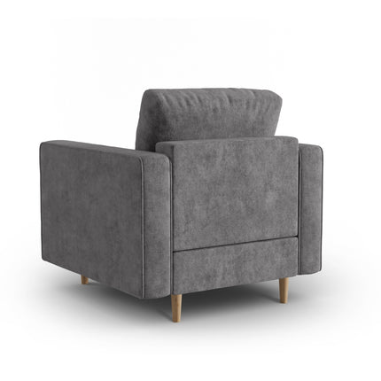 Armchair, Gobi, 1 Seater - Gray