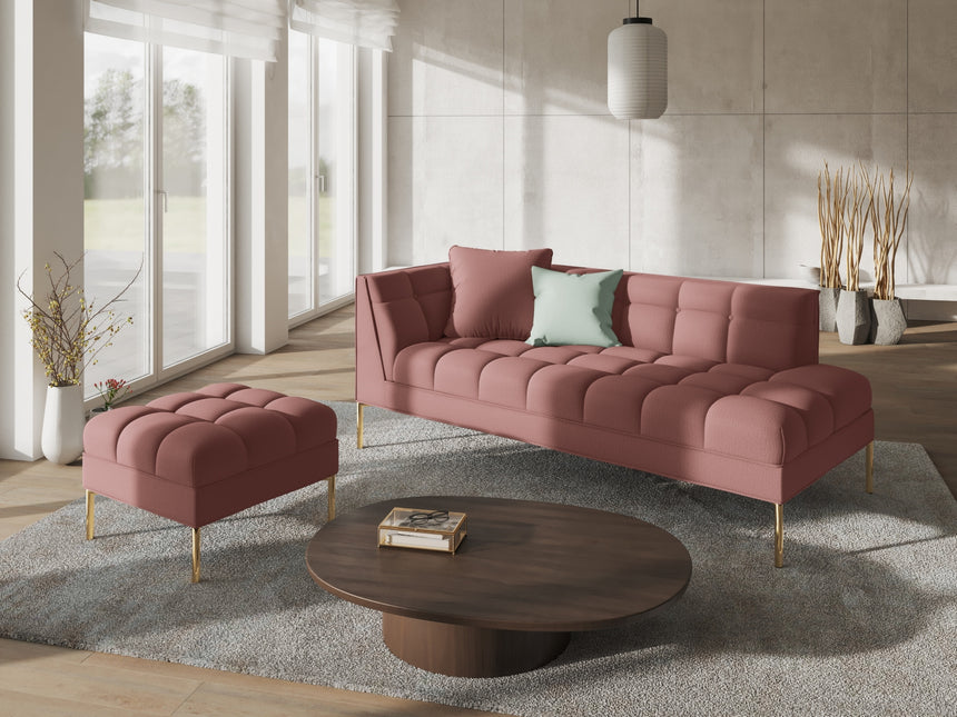 Chaise Longue right, Karoo, 1-seater - Pink