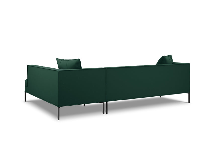 Corner sofa right, Karoo, 5-seater - Green