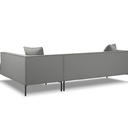 Corner sofa right, Karoo, 5-seater - Gray